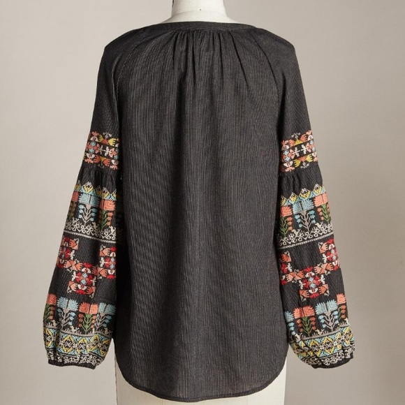 Sundance A Tale of Stories Top Women’s Size XL - Picture 2 of 16